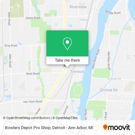 Bowlers Depot Pro Shop map