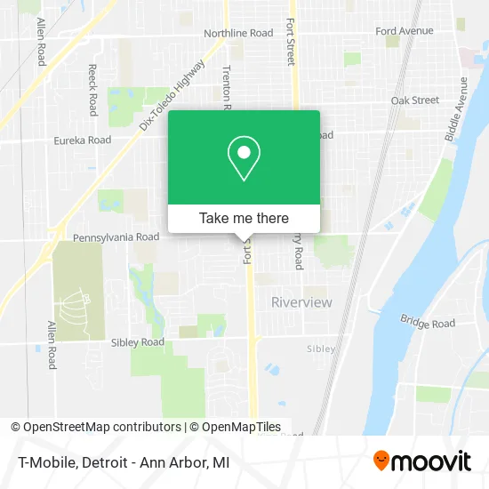T-Mobile map