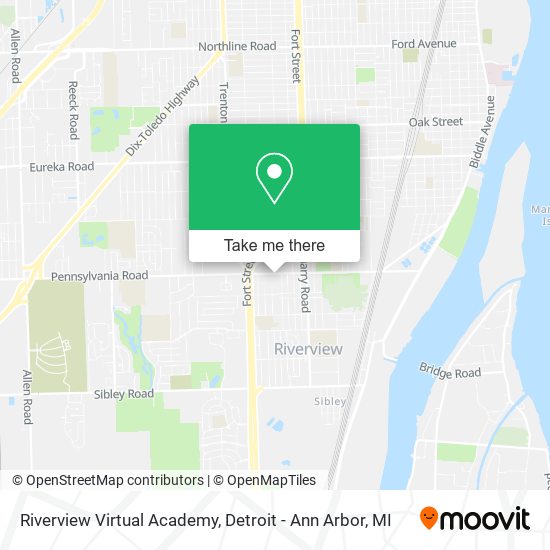 Mapa de Riverview Virtual Academy