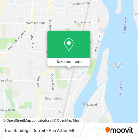 Mapa de Iron Bandogs