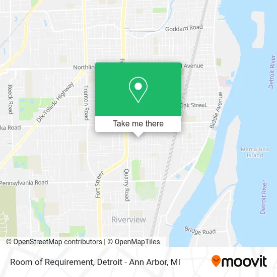 Room of Requirement map