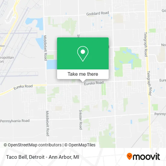 Taco Bell map