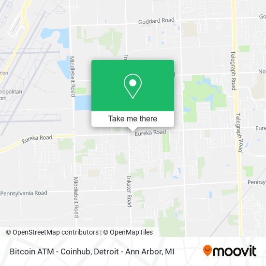 Bitcoin ATM - Coinhub map