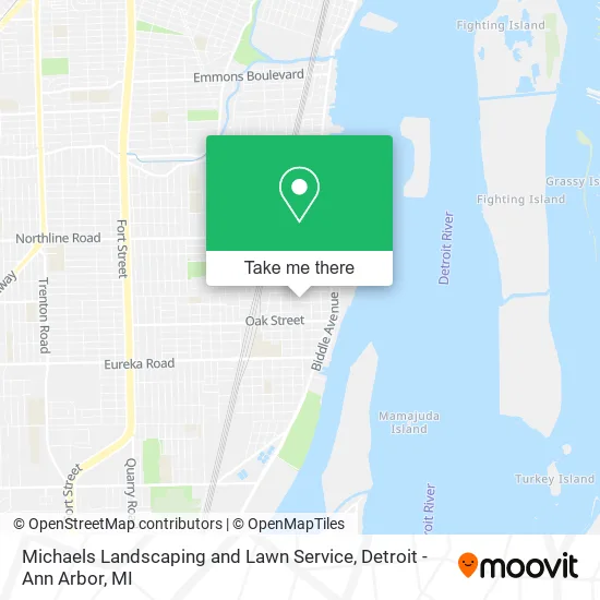 Michaels Landscaping and Lawn Service map