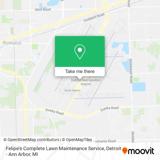 Felipe's Complete Lawn Maintenance Service map