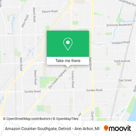 Amazon Counter-Southgate map