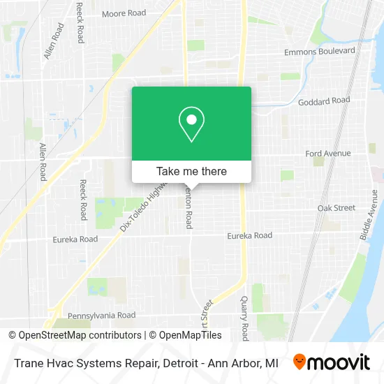 Trane Hvac Systems Repair map