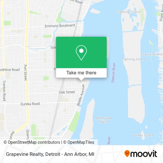 Grapevine Realty map