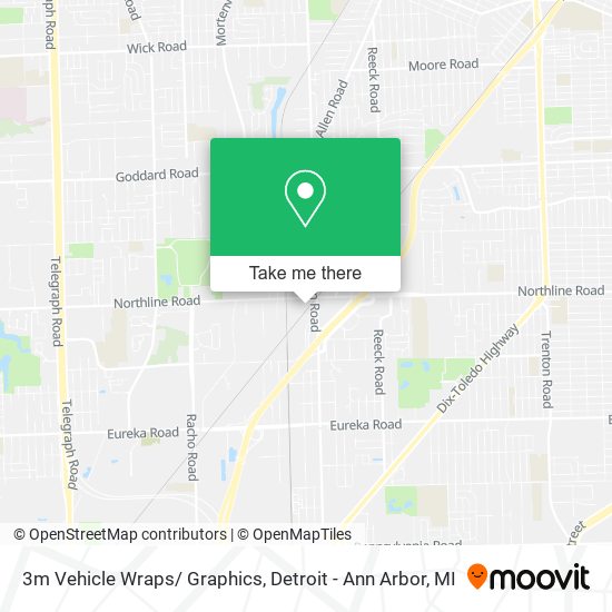 Mapa de 3m Vehicle Wraps/ Graphics