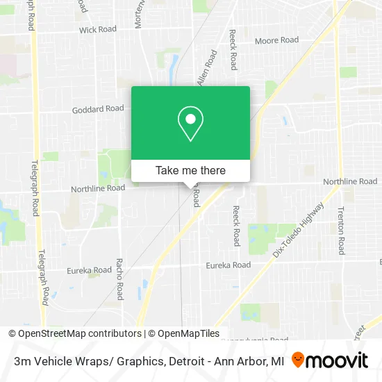 3m Vehicle Wraps/ Graphics map