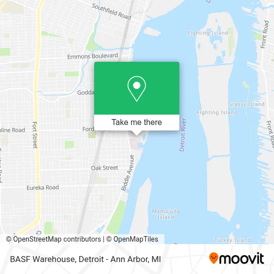 BASF Warehouse map