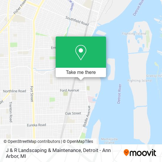 J & R Landscaping & Maintenance map
