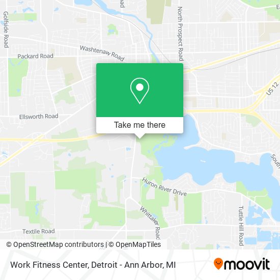 Mapa de Work Fitness Center
