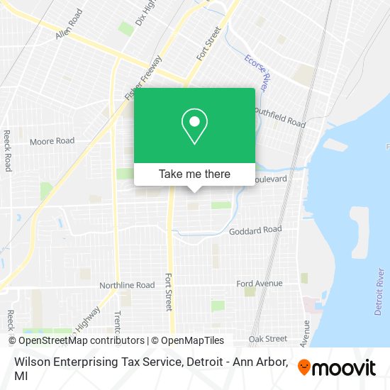 Mapa de Wilson Enterprising Tax Service