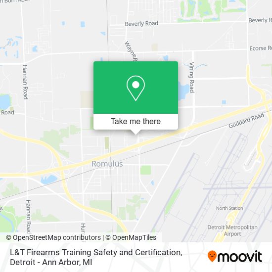 L&T Firearms Training Safety and Certification map