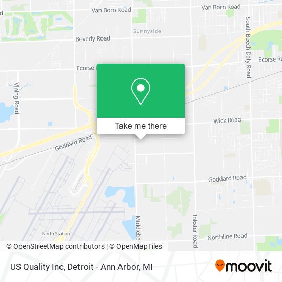 Mapa de US Quality Inc