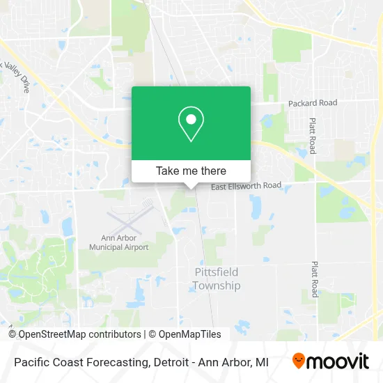 Pacific Coast Forecasting map