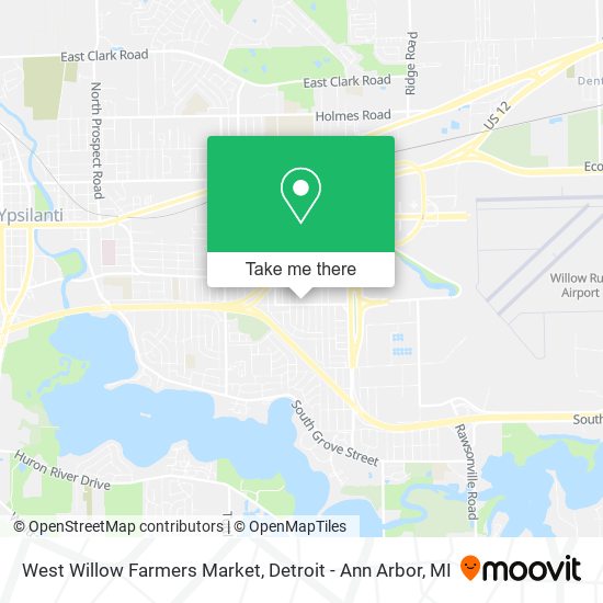 West Willow Farmers Market map