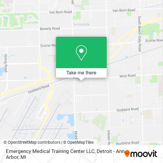 Mapa de Emergency Medical Training Center LLC