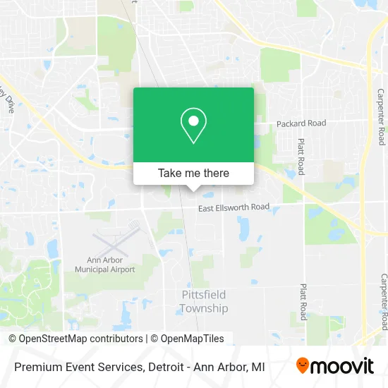Premium Event Services map