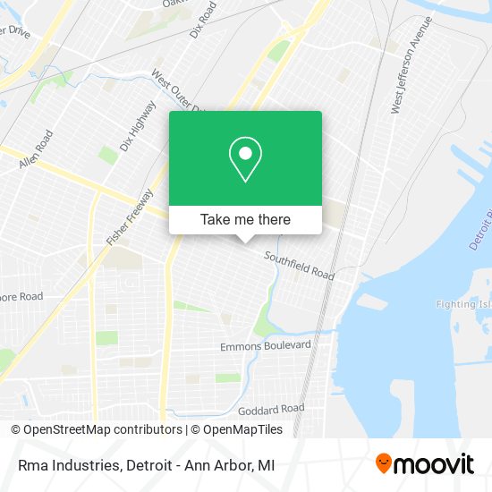 Mapa de Rma Industries