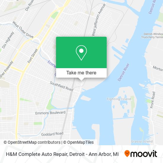 H&M Complete Auto Repair map