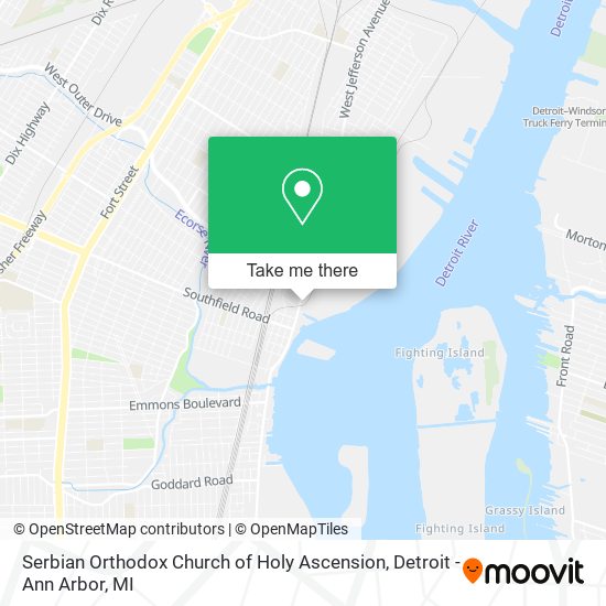 Mapa de Serbian Orthodox Church of Holy Ascension