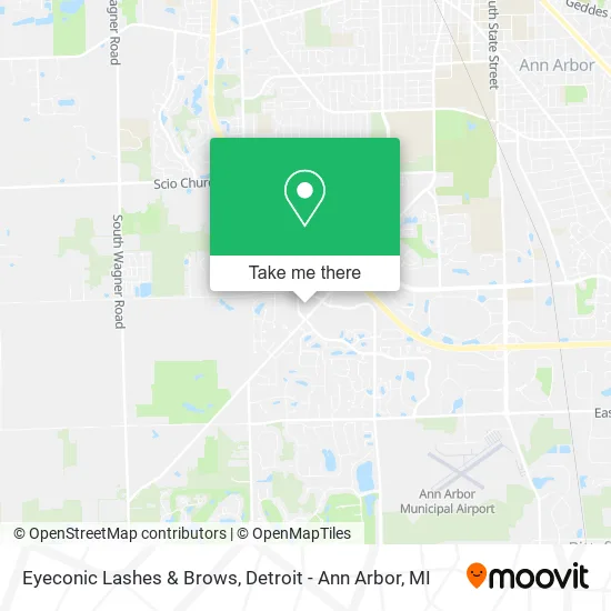 Eyeconic Lashes & Brows map