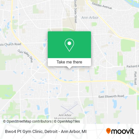 Bwo4 Pt Gym Clinic map