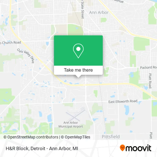 H&R Block map
