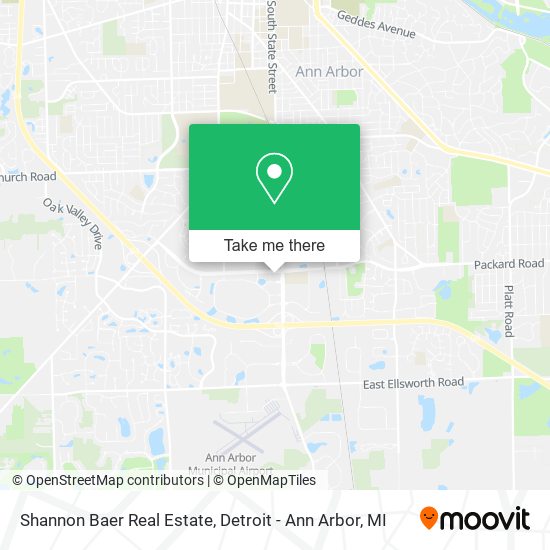 Shannon Baer Real Estate map