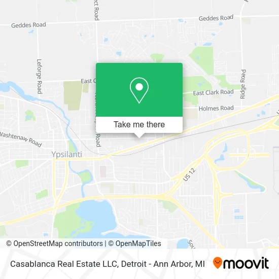 Casablanca Real Estate LLC map