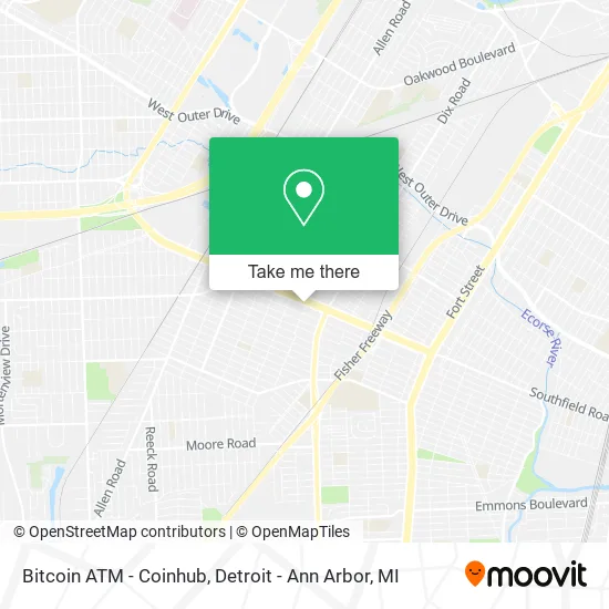 Bitcoin ATM - Coinhub map