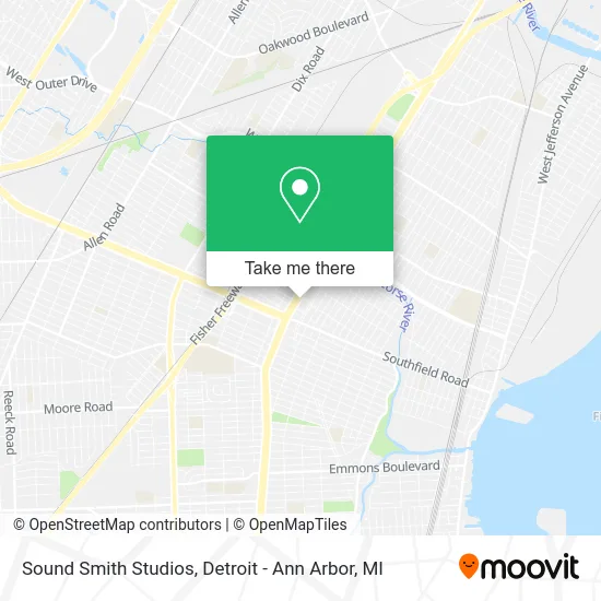 Sound Smith Studios map