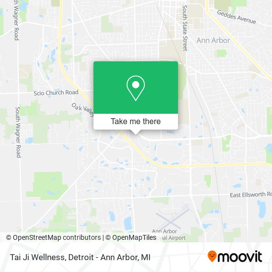 Mapa de Tai Ji Wellness