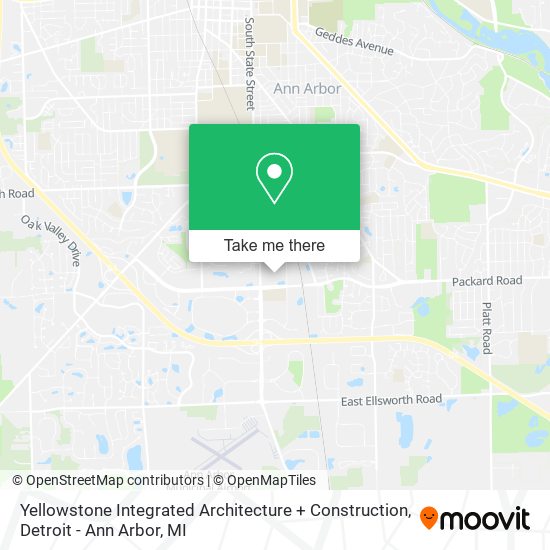 Yellowstone Integrated Architecture + Construction map