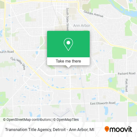 Mapa de Transnation Title Agency