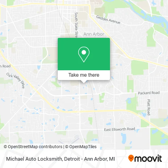 Mapa de Michael Auto Locksmith