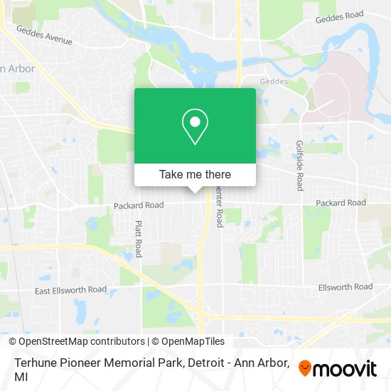 Terhune Pioneer Memorial Park map