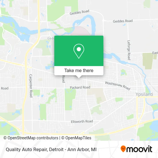 Quality Auto Repair map