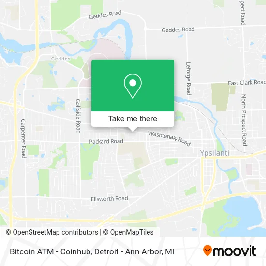 Bitcoin ATM - Coinhub map