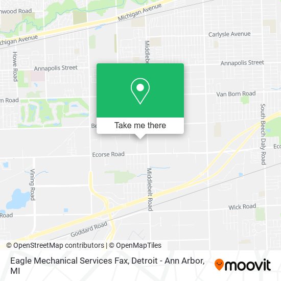 Mapa de Eagle Mechanical Services Fax