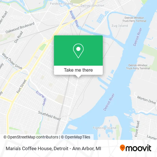 Maria's Coffee House map