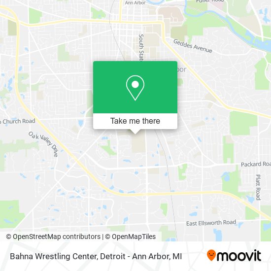 Bahna Wrestling Center map
