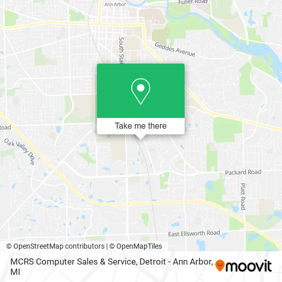 MCRS Computer Sales & Service map