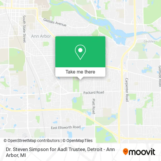 Dr. Steven Simpson for Aadl Trustee map