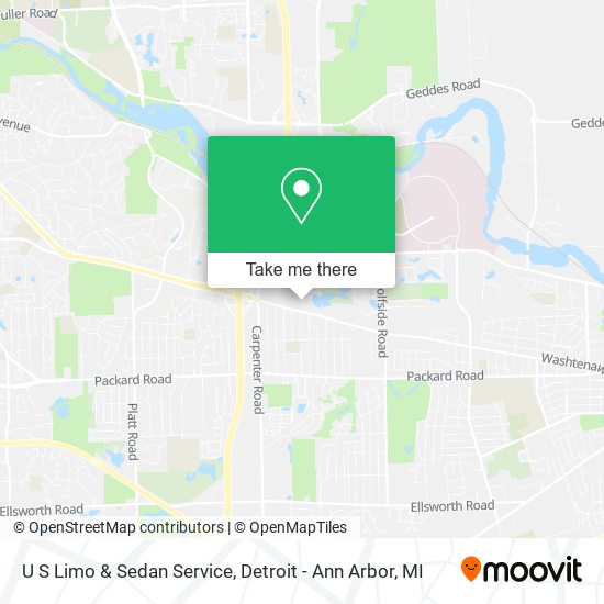 Mapa de U S Limo & Sedan Service