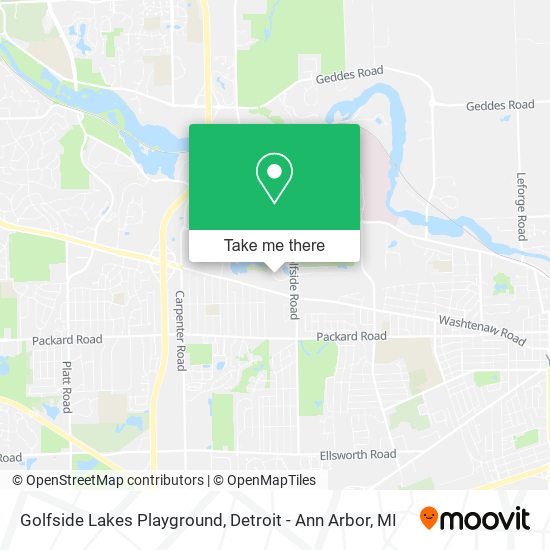 Mapa de Golfside Lakes Playground