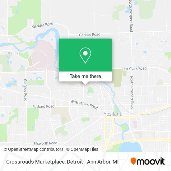 Mapa de Crossroads Marketplace