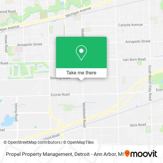 Propel Property Management map